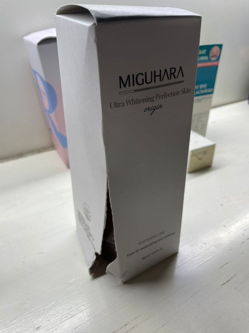 Ultra Whitening Perfection Skin Origin 400ml | Tónico ultra blanqueamiento  MIGUHARA
