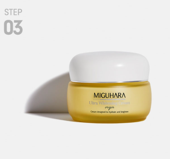 Big 3 Step Whitening Mask Pack Origin MIGUHARA