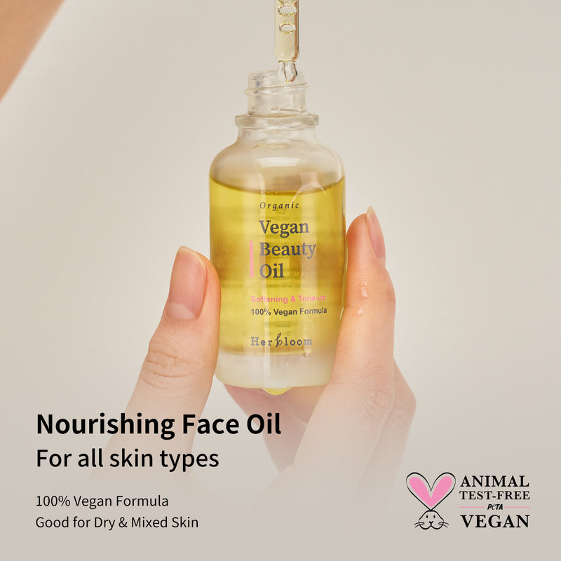 Organic Vegan Beauty Oil HerBloom