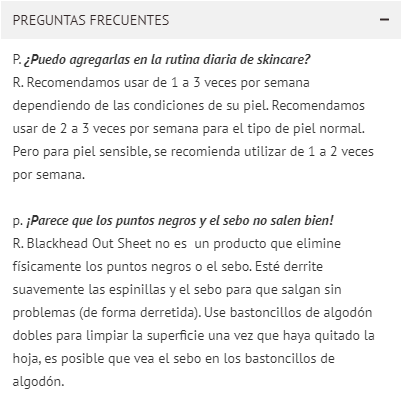 Blackhead Out Sheet <b>| Parche elimina puntos negros</b> TIAM