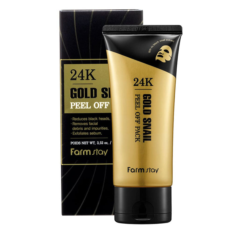 24K GOLD SNAIL PEEL OFF PACK FARM STAY