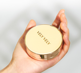 Aura Honey Glow Cushion SPF 50+, PA+++ | Cushion Cobertura alta Glossy VELY VELY