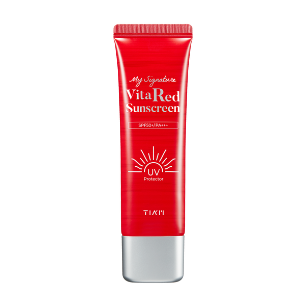 My Signature Vita Red Sunscreen | Protector solar con Vitamina C TIAM